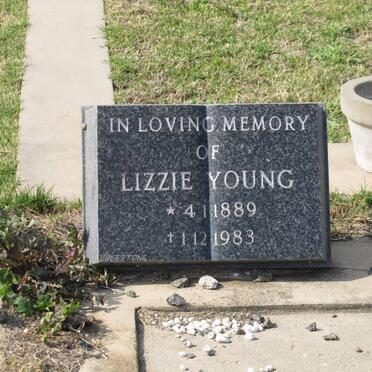 YOUNG Lizzie 1889-1983