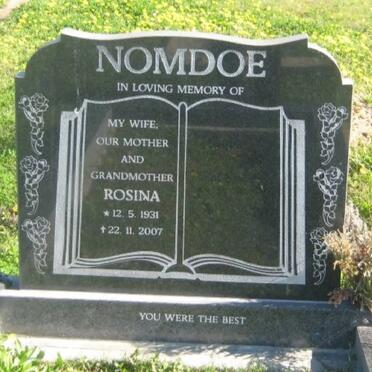 NOMDOE Rosina 1931-2007