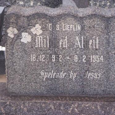 ALHEIT Mildred 1952-1954