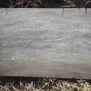 ARENDS Phillip 1873-1985