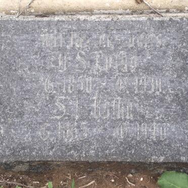 BOTHA D.S. 1850-1930 &amp; S.H. 1865-1940