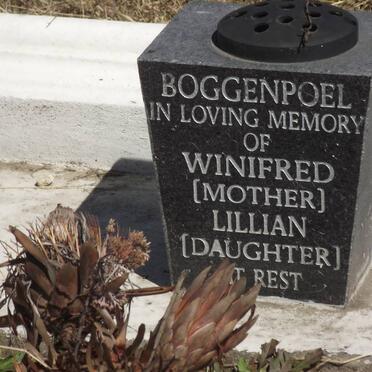 BOGGENPOEL Winifred :: BOGGENPOEL Lillian