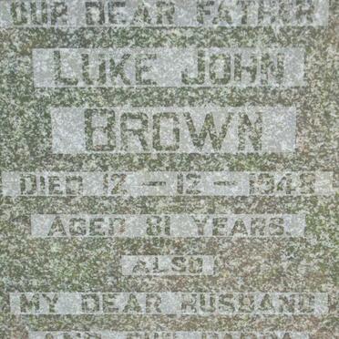 BROWN Luke J. -1948