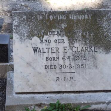 CLARKE Walter E. 1912-1951