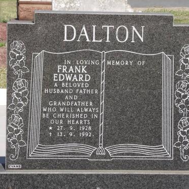 DALTON Frank Edward 1928-1992