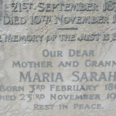 DENNETT Robert Goodchild 1875-1938 &amp; Maria Sarah 1892-1967