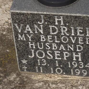 DRIEL J.H., van 1934-1991