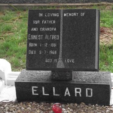 ELLARD Ernest Alfred 1881-1968