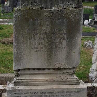 FINLAYSON Benjamin Robert -1938