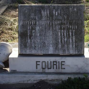 FOURIE Bola 1902-1979 &amp; Robert Esaias 1900-1972