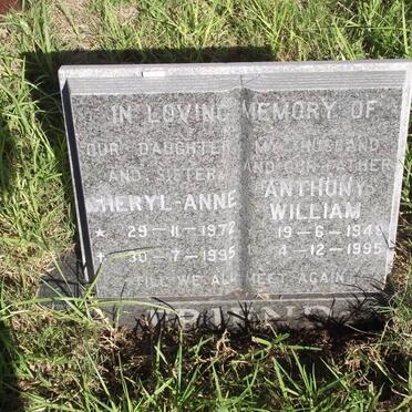 FRIEND Cheryl-Anne 1972-1995 :: FRIEND Anthony William 1949-1995