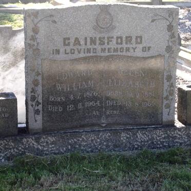 GAINSFORD Edward William 1876-1964 &amp; Helen Elizabeth 1881-1966