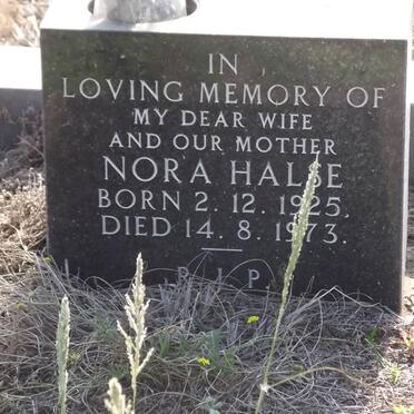 HALSE Nora 1825-1973