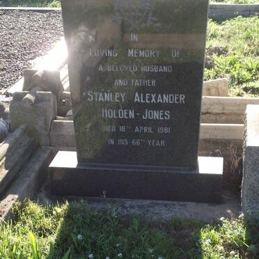 HOLDEN-JONES Stanley Alexander -1981