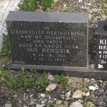 KILLIAN Jan Hendrik 1921-1993 :: KILLIAN Bennie 1954-1999