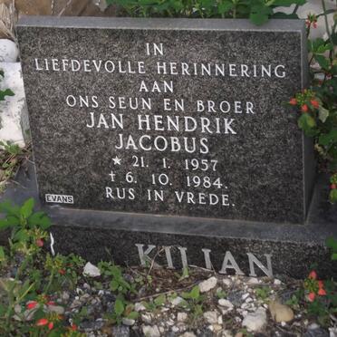 KILIAN Jan Hendrik Jacobus 1957-1984