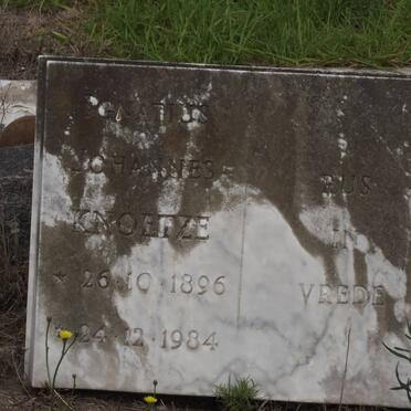 KNOETZE Ignatius Johannes 1896-1984