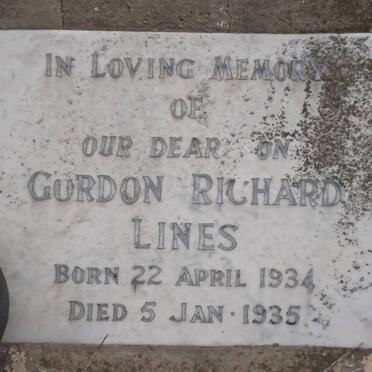 LINES Gordon Richard 1934-1935