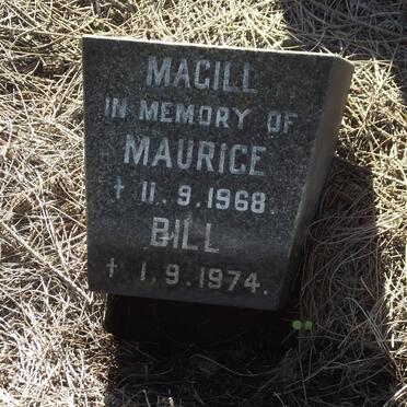 MAGILL Maurice -1968 :: MAGILL Bill -1974