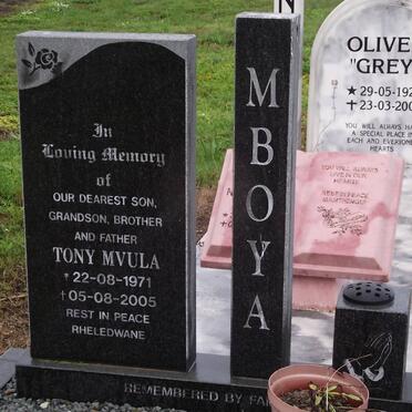 MBOYA Tony Mvula 1971-2005