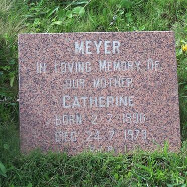 MEYER Catherine 1896-1979