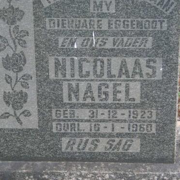 NAGEL Nicolaas 1923-1960