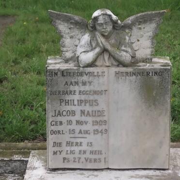 NAUDE Philippus Jacob 1909-1949