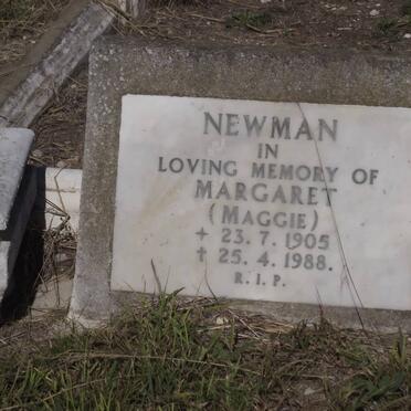 NEWMAN Margaret 1905-1988