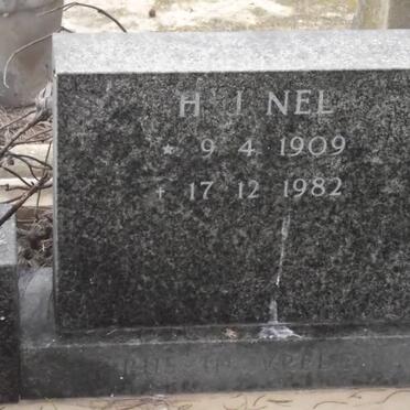 NEL H.J. 1909-1982