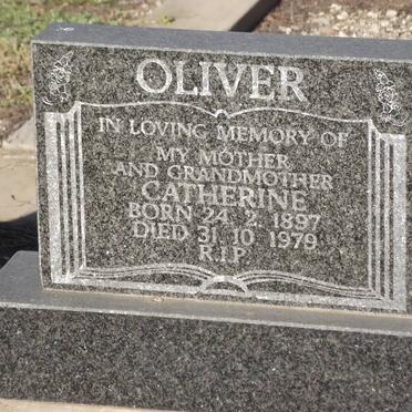 OLIVER Catherine 1897-1979