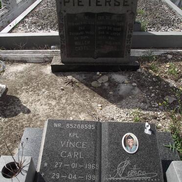 PIETERSE Willem Carel 1911-1968 :: PIETERSE Vince Carl 1969-1990