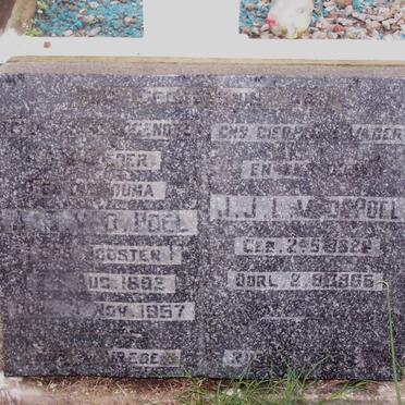 POEL J.J.L., v.d. 1888-1965 &amp; A.S. JOOSTEN 1893-1957