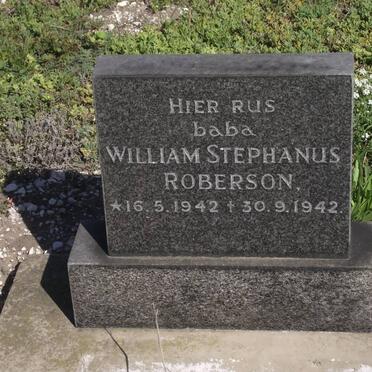 ROBERSON William Stephanus 1942-1942