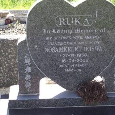 RUKA Nosamkele Fikiswa 1958-2008