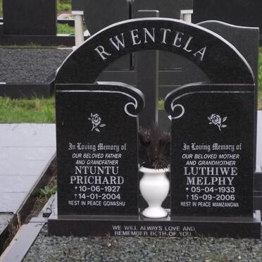 RWENTELA Ntuntu Prichard 1927-2004 &amp; Luthiwe Melphy 1933-2006
