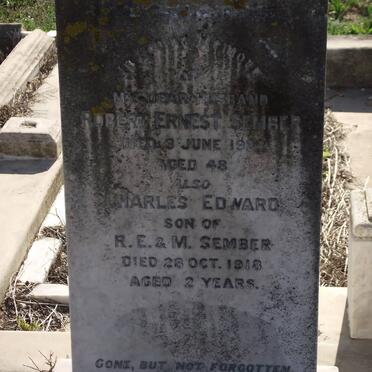 SEMBER Robert Ernest  -1923 :: SEMBER Charles Edward -1918