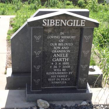 SIBENGILE Anele Garth 1995-2009
