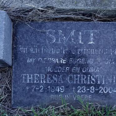 SMIT Theresa Christinia 1949-2004