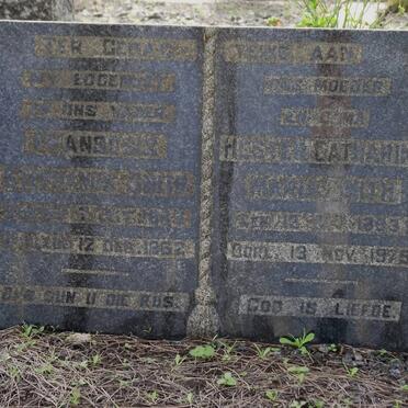 SMITH Franscois Stephanus 1883-1962 &amp; Hester Catharina Maria 1893-1975