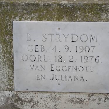 STRYDOM B. 1907-1976