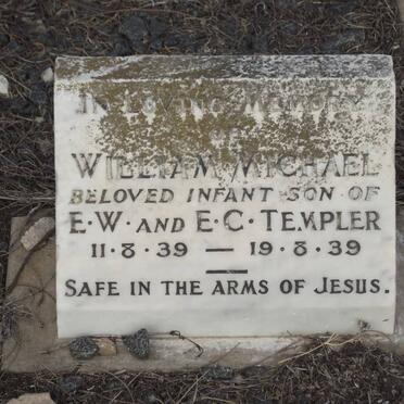 TEMPLER William Michael 1939-1939