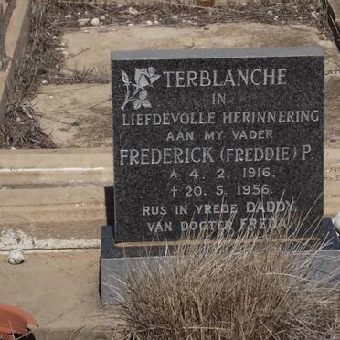 TERBLANCHE Frederick P. 1916-1956