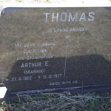 THOMAS Arthur E. 1922-1977