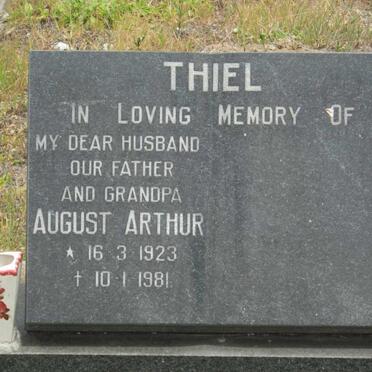 THIEL August Arthur 1923-1981