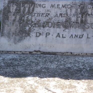 WATSON Amy &amp; John