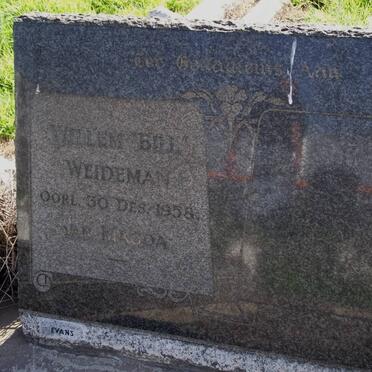 WEIDEMAN Willem -1958