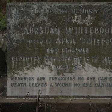 WHITEBOOI Abraham -1943