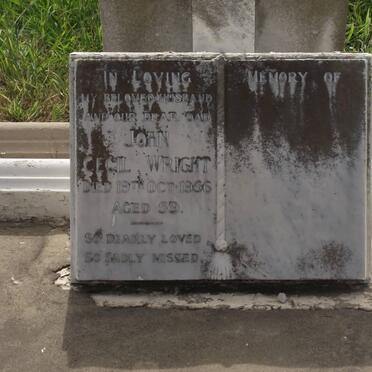 WRIGHT John Cecil -1956