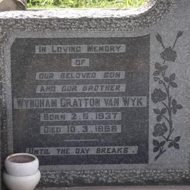 WYK Wyndham Gratton, van 1937-1958