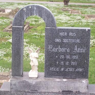 ? Barbara Anne 1951-1951